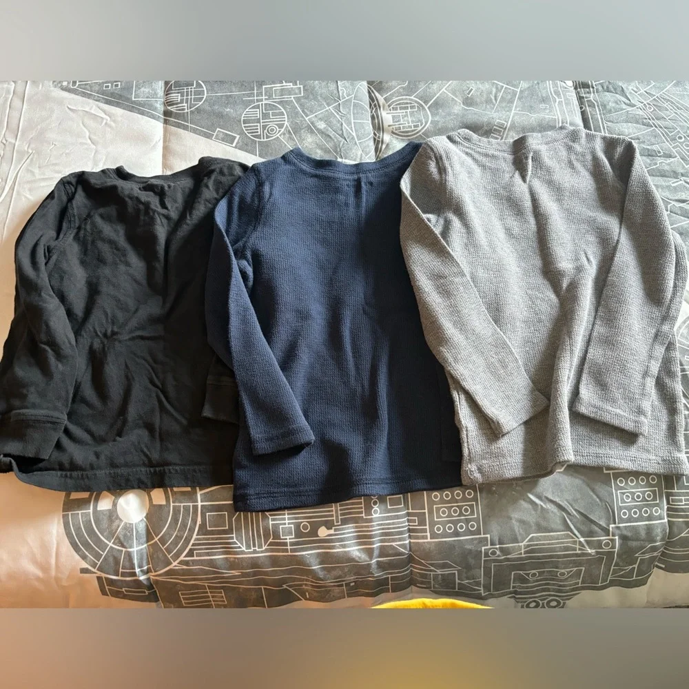Toddler Boys Long Sleeved Shirt Bundle